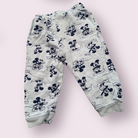 Disney Baby Mickey Mouse And Tigger Bodysuit Set - Cream and Blue 3/6 Mon - Picture 3 of 13